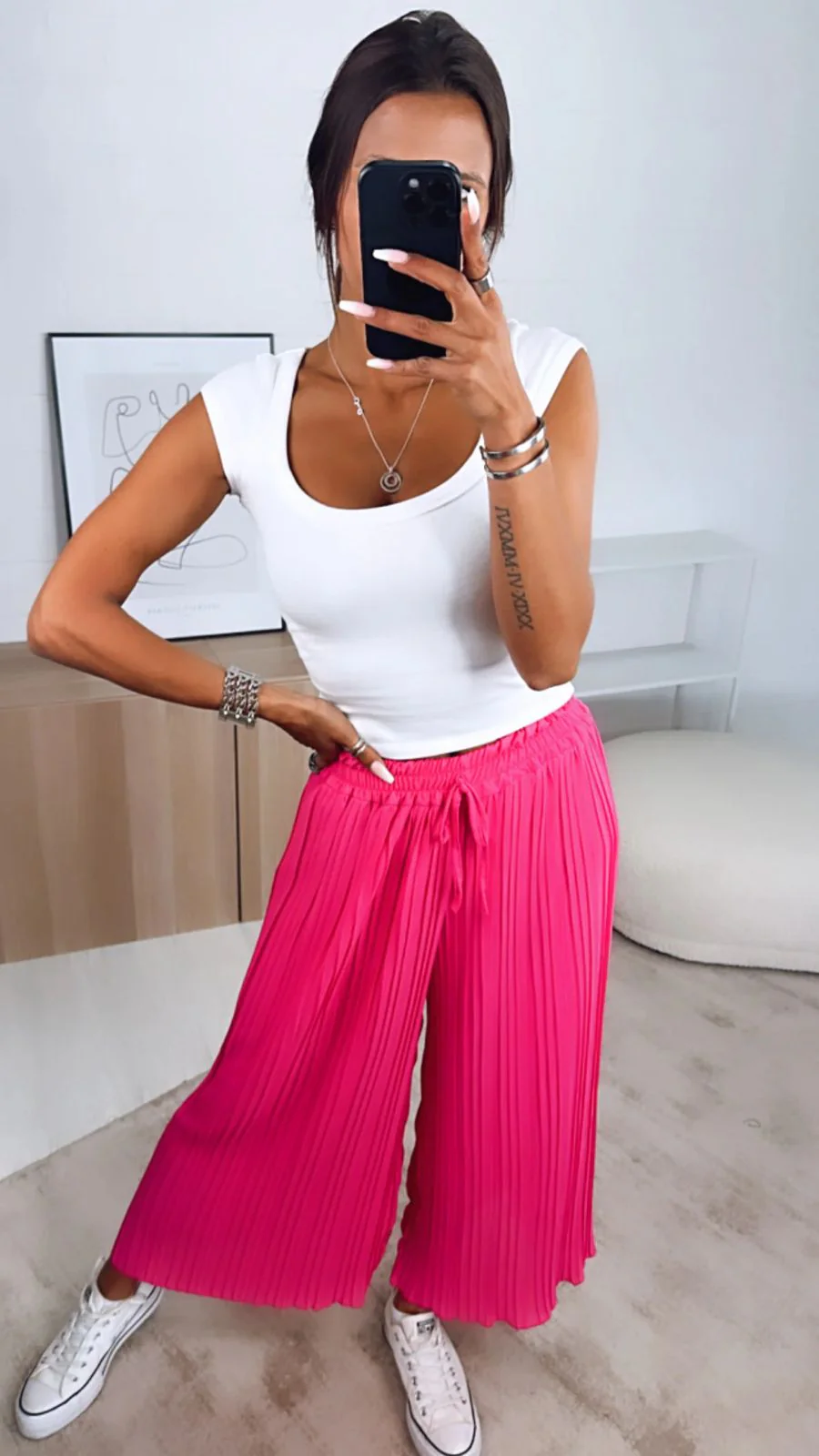 Elettra® | Elegant Pleated Trousers