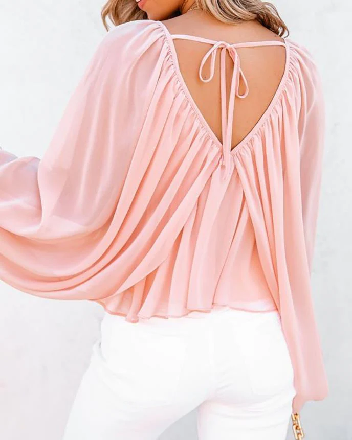 Elisa® | Blouse With Foldable Sleeves - Image 2