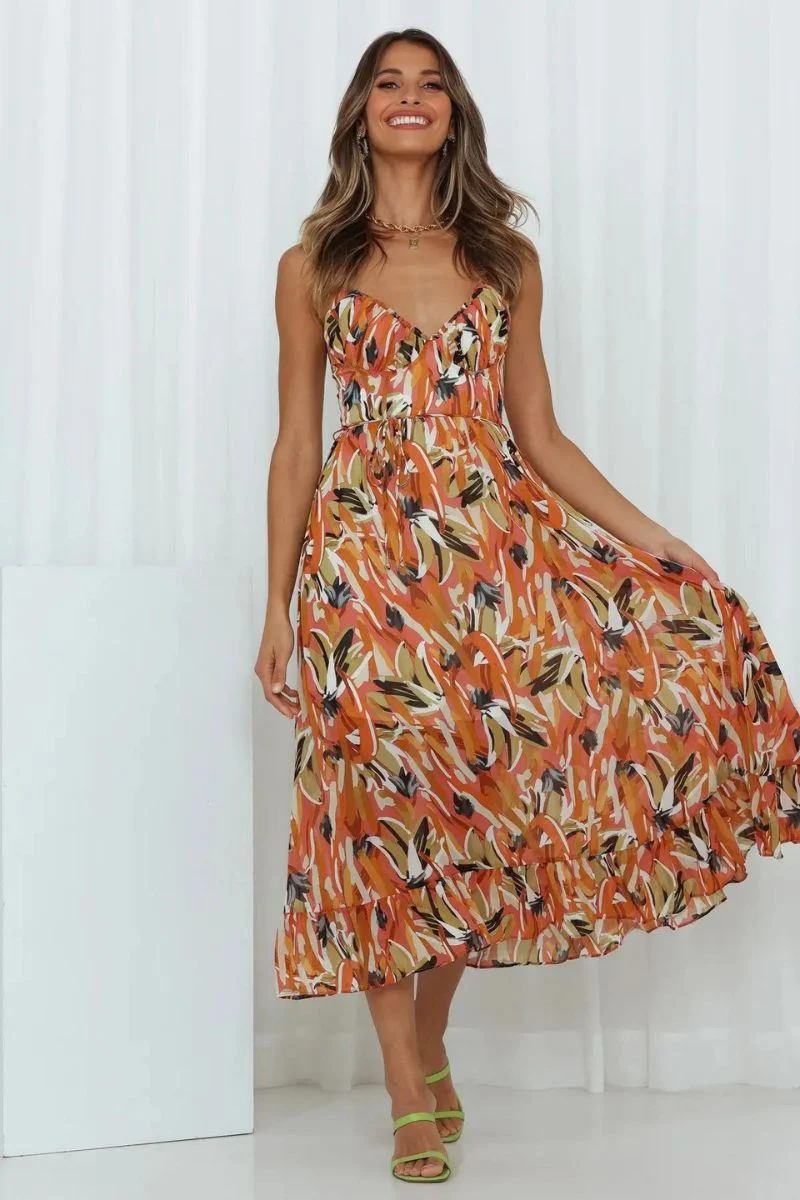 Elisa® | Colorful Midi Dress - Image 2