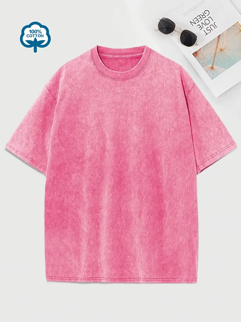 Elisa® | Crew Neck Cotton T-Shirt