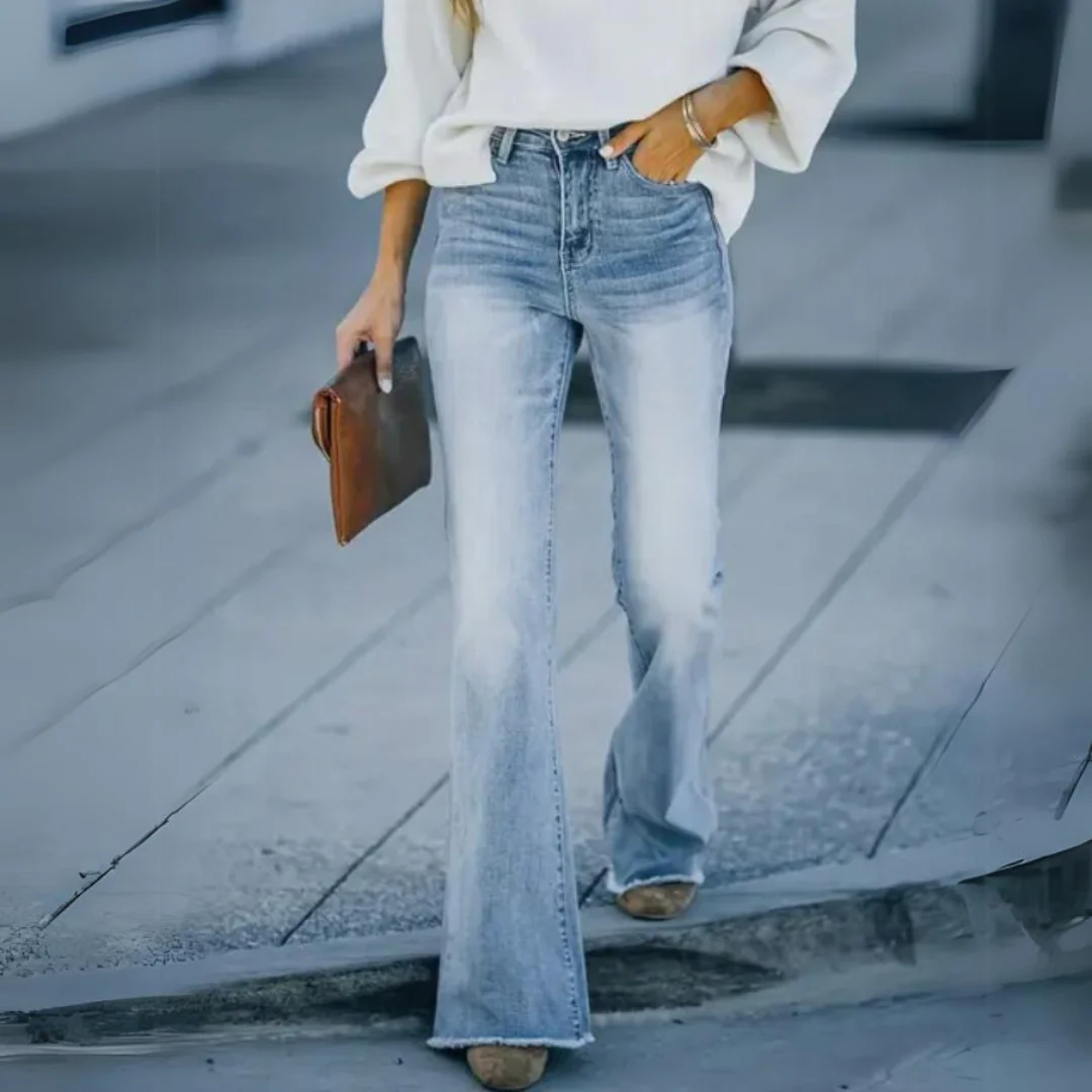 Elisa® | High Waist Flared Trousers - Image 4