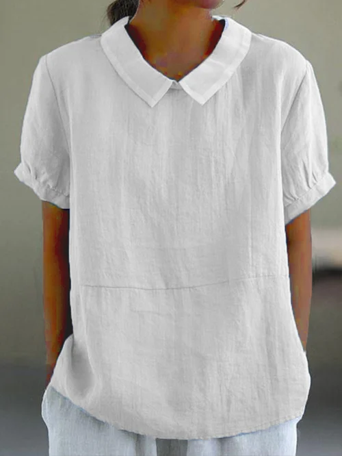 Elizabeth® | Top With Vintage Collar - Image 2