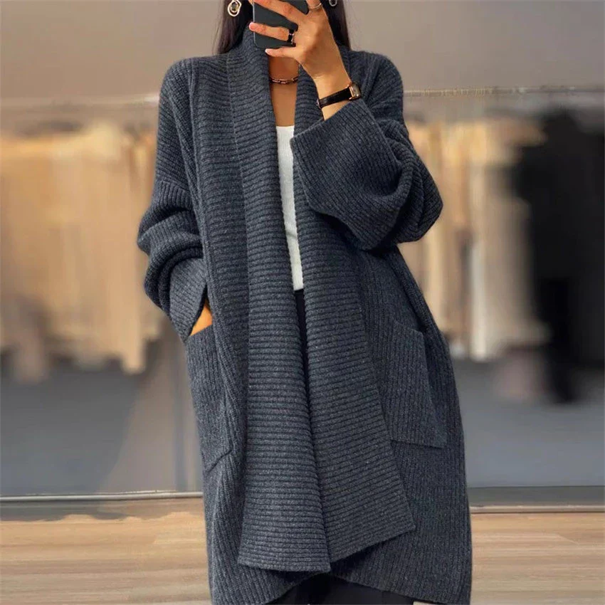 Elke® | Thick plain jacket - Image 2