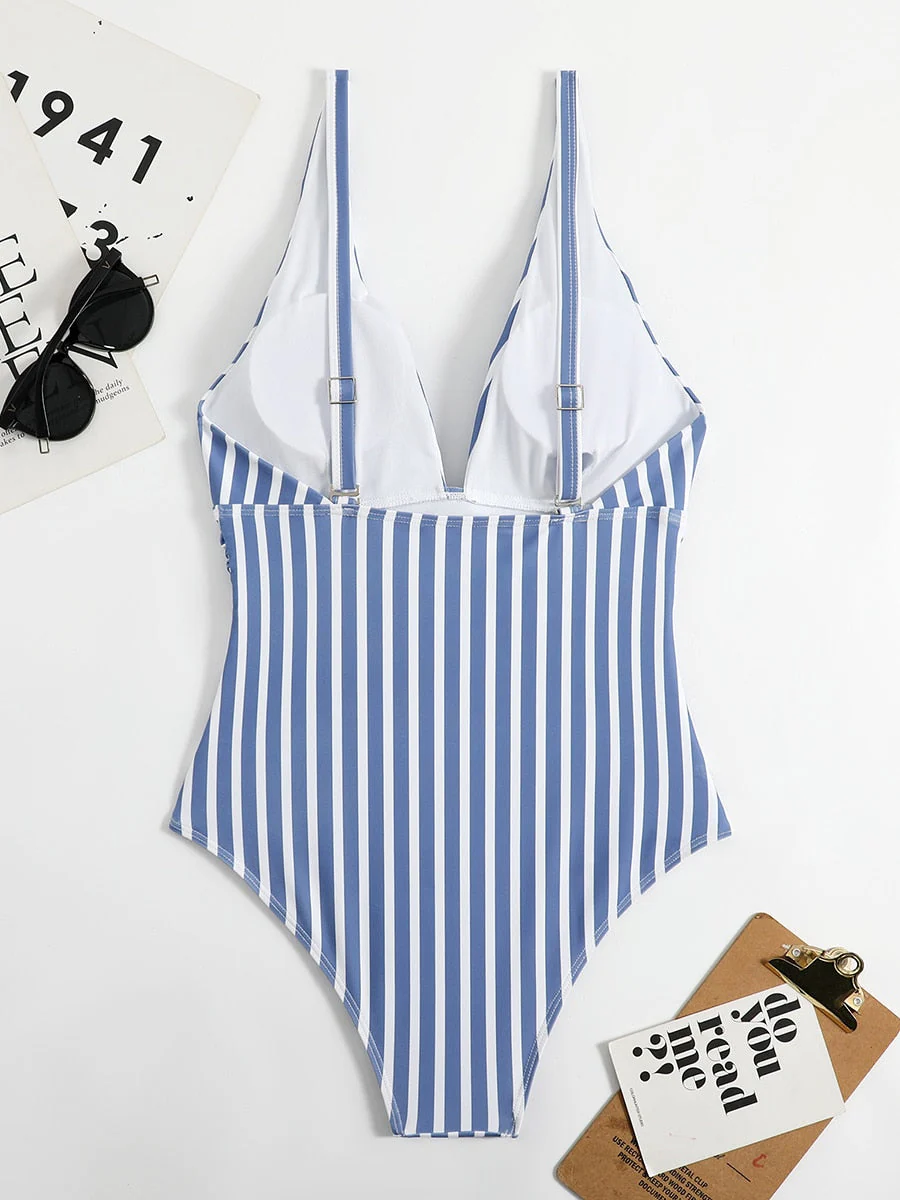 Ella® | Striped Swimsuit - Image 4