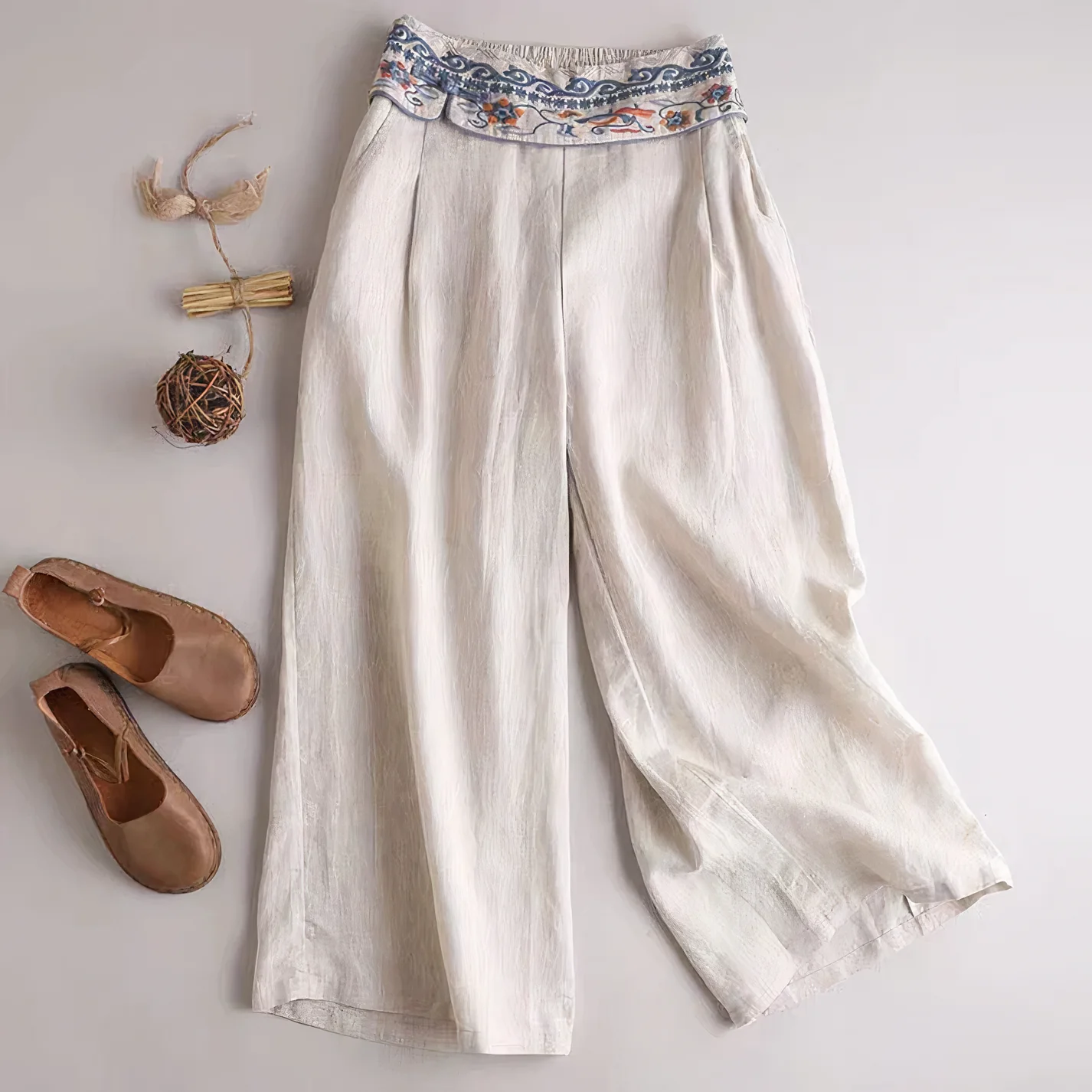 Eloísa® | Vintage Trousers Made From Loose Cotton