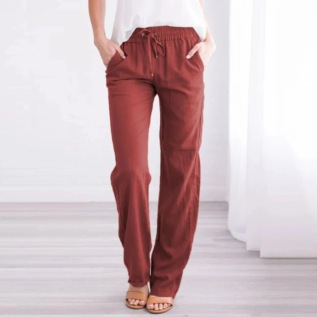 Elsa® | Airy Cotton-Linen Trousers For Women