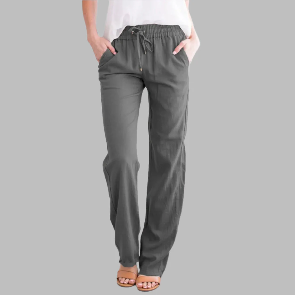 Elsa® | Airy Cotton-Linen Trousers For Women - Image 5