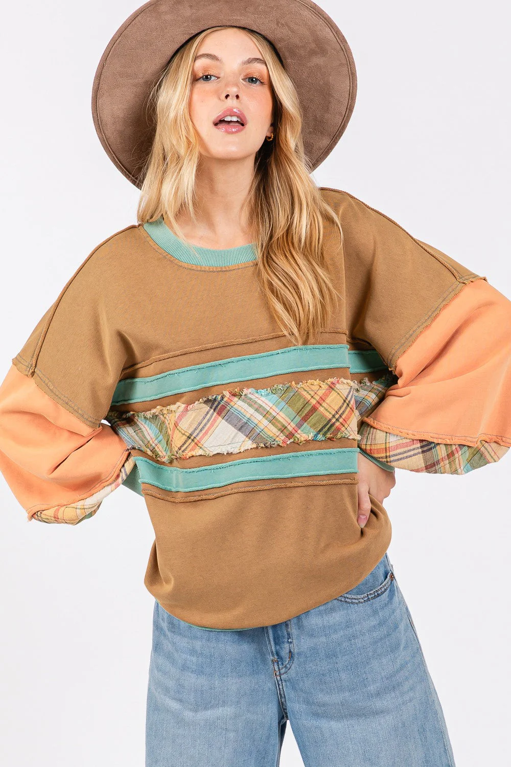 Elsa | Color block sweatshirt - Image 5