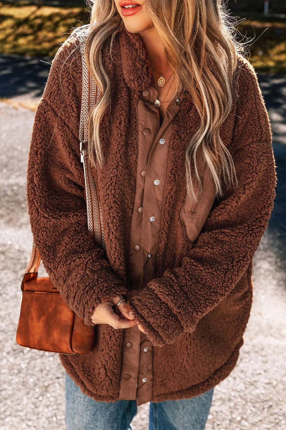 Elsa | Jacket with dropped shoulders - Image 2