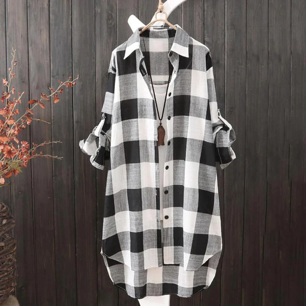 Elsa® | Long Shirt With Button Placket - Image 2