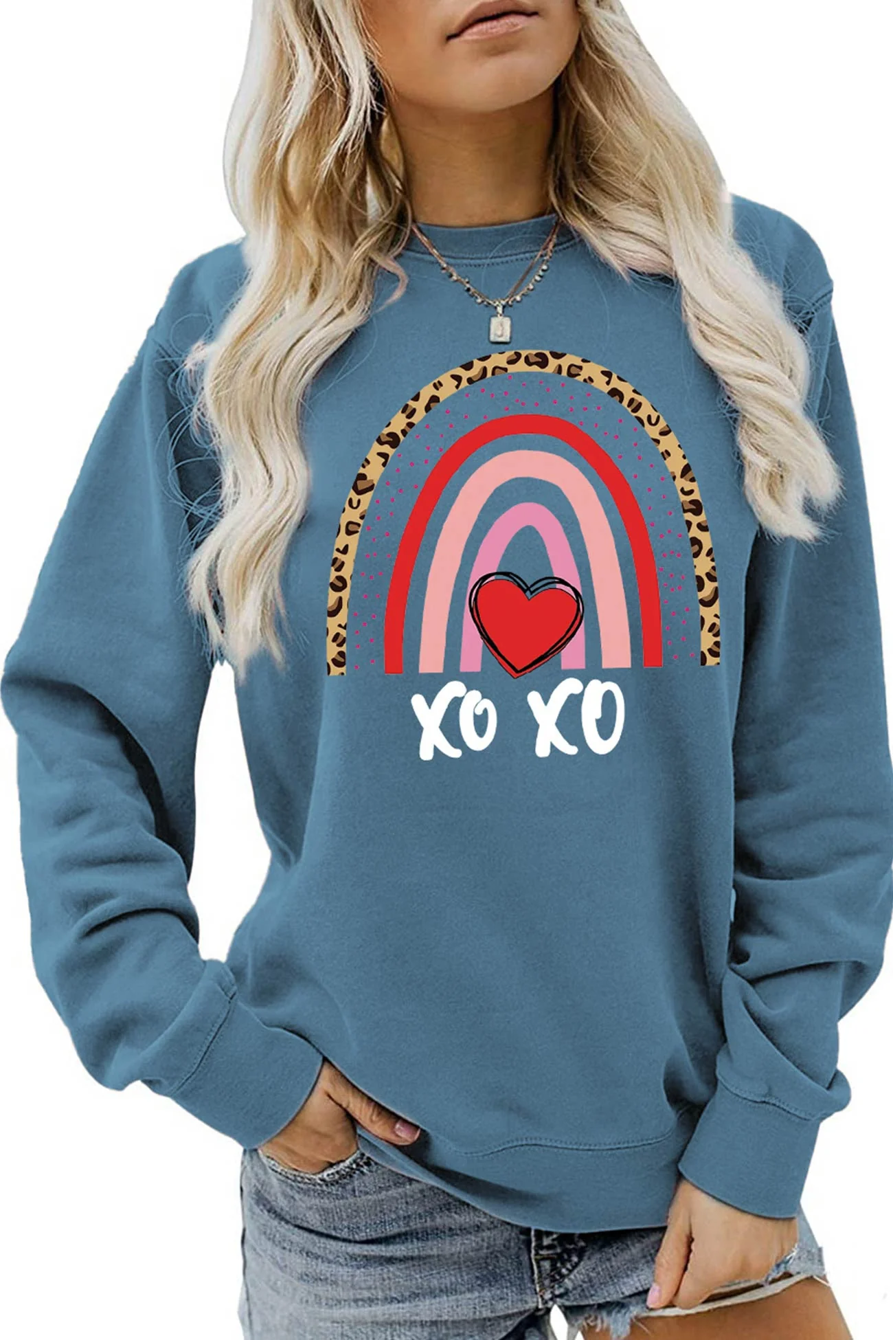 Elsa | Rainbow graphic sweatshirt - Image 10