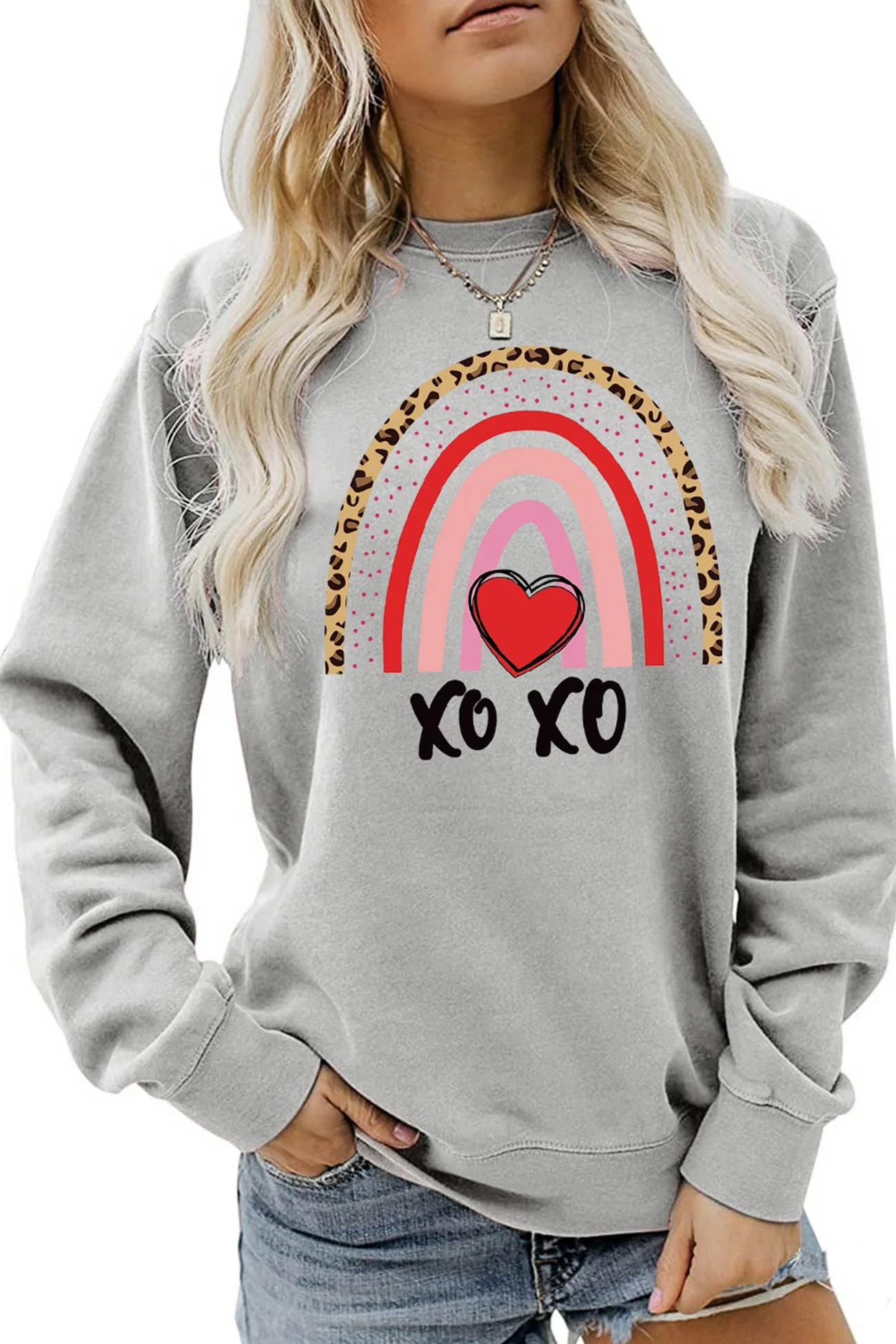 Elsa | Rainbow graphic sweatshirt - Image 9