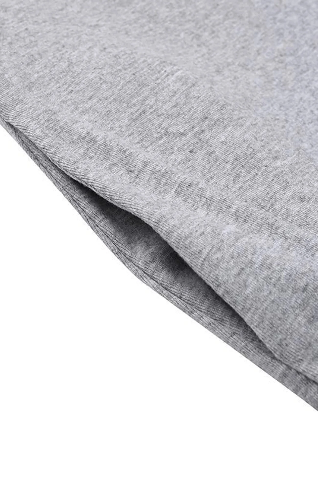 Elsa | V-neck sweatshirt dress with slit hem - Image 12