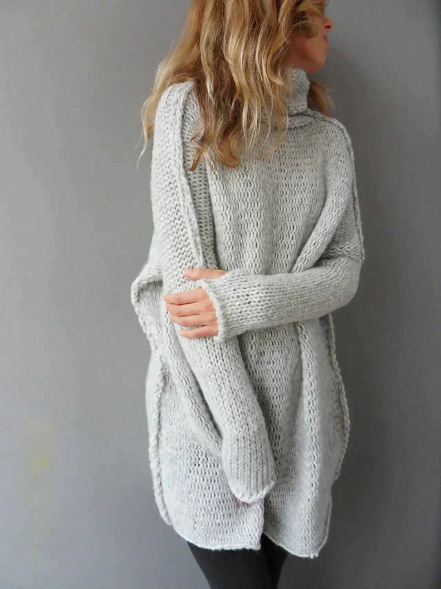 Elvira® | Large grey sweater - Image 2