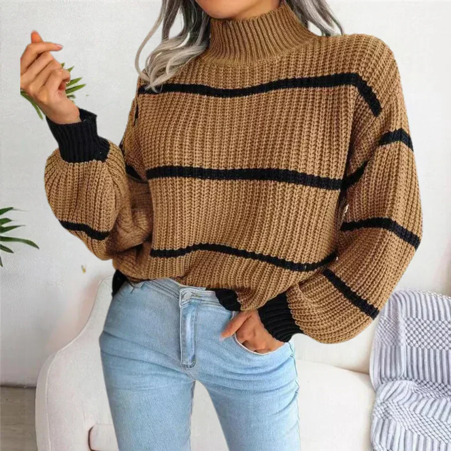 Elvira® | Pull comfortable in cotton for women, with an elegant cut - Image 2