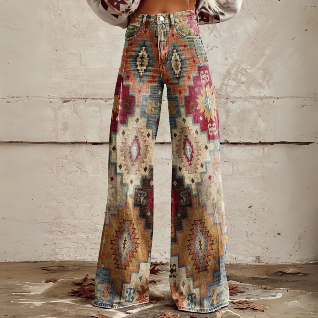 Elvira® | Stylish Floral Pants For Summer - Image 3