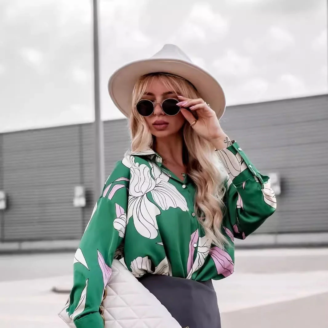 Elvira® | Women'S Blouse With Floral Design And Loose Fit - Image 4