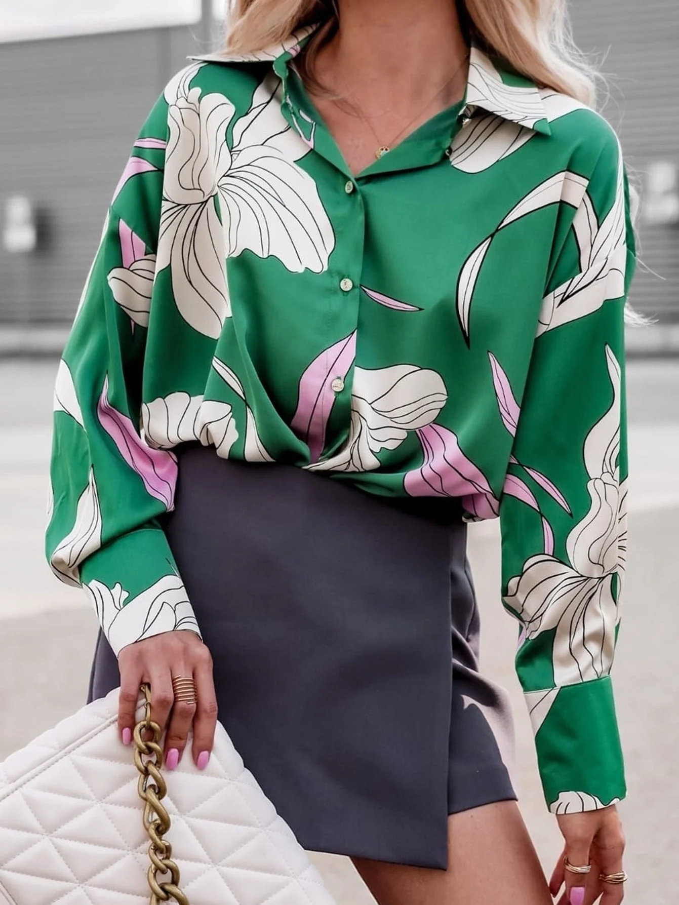 Elvira® | Women'S Blouse With Floral Design And Loose Fit - Image 6