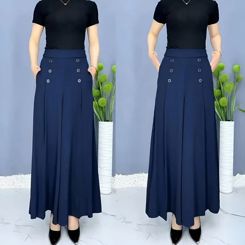 Emilia® | Refined Summer Trousers With Wide Legs - Image 3