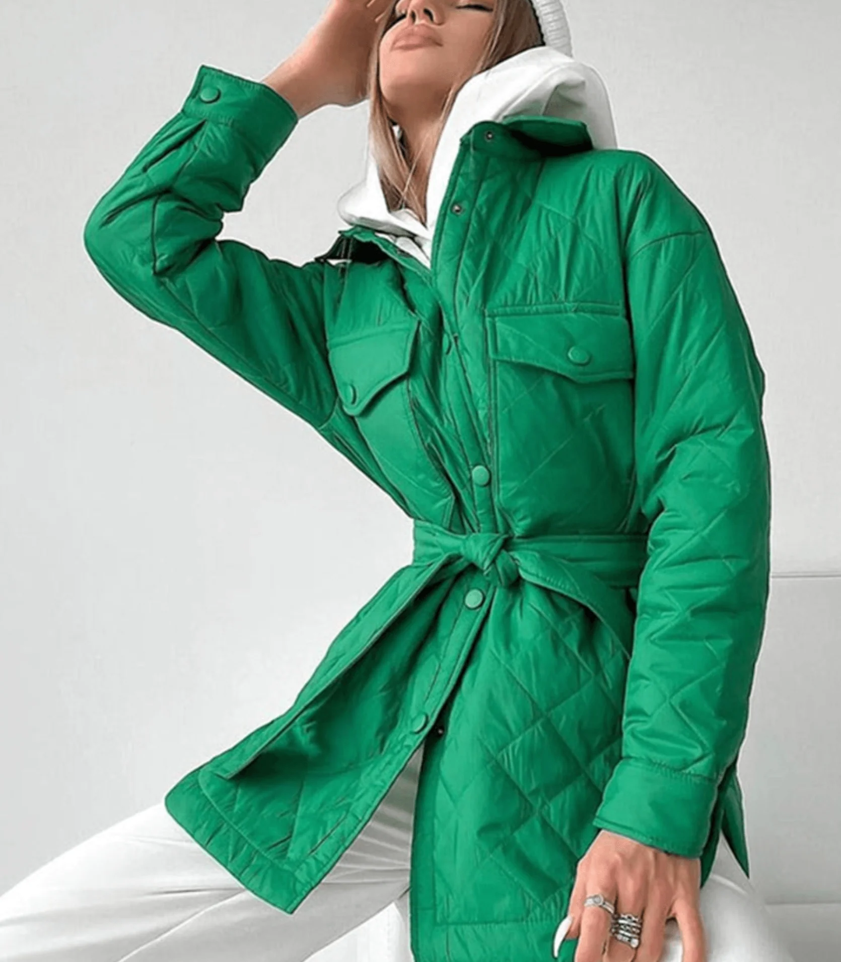 Emilia | Oversized padded jacket - Image 2