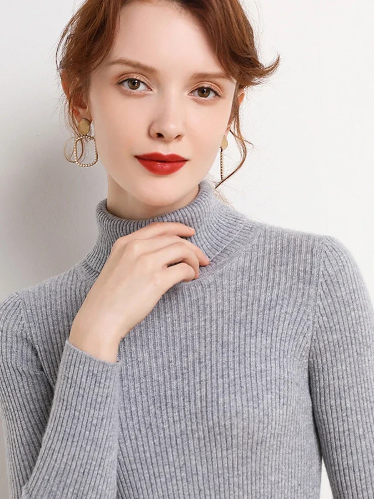 Emilie | Turtleneck sweater for women in autumn - Image 8