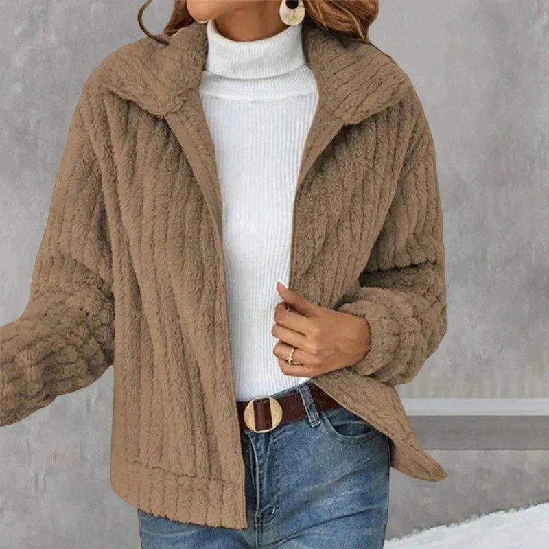Emma® | Casual plush jacket - Image 4