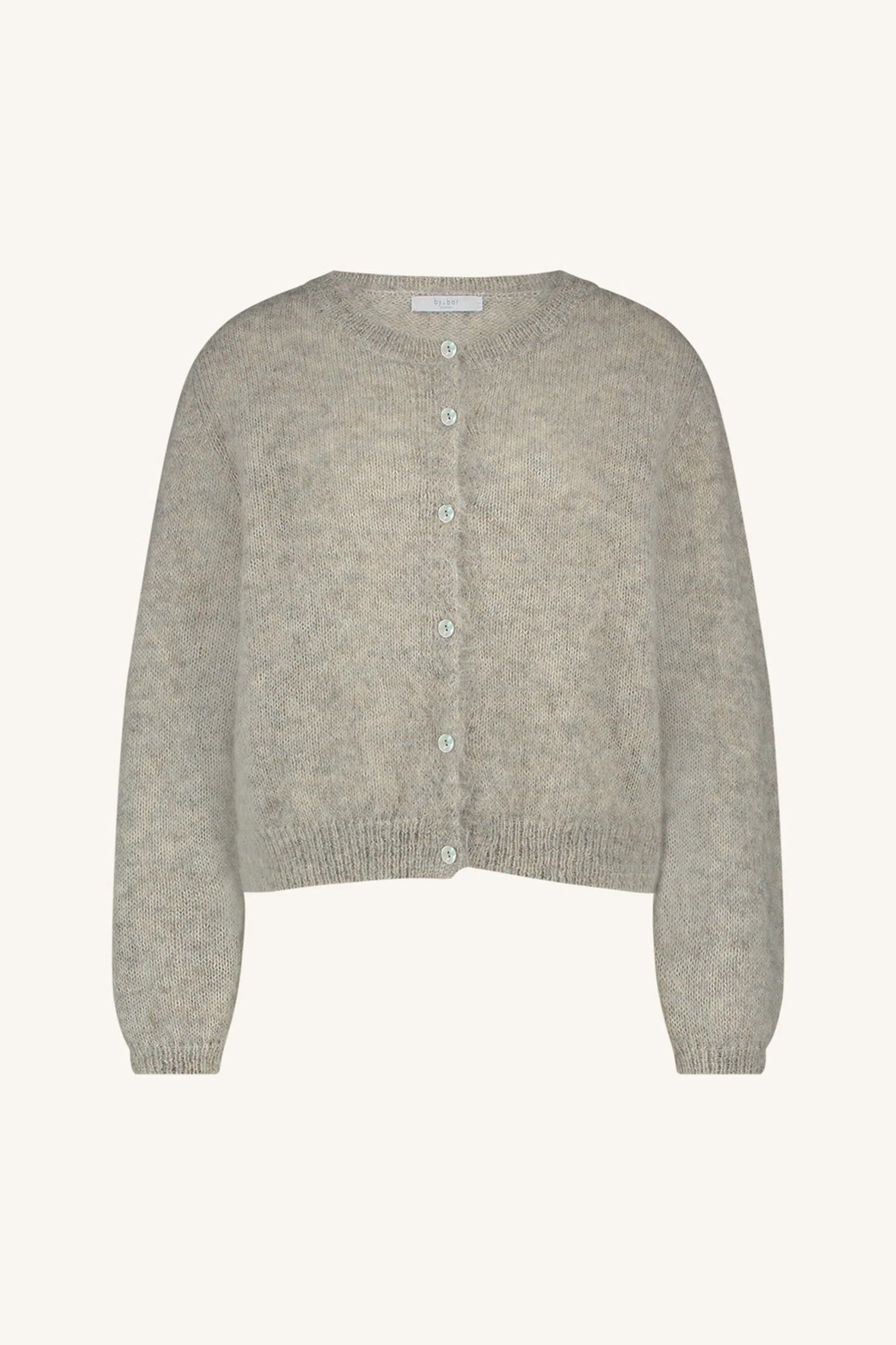 Emma | Gray Melee Natural Cleo Cardigan - Image 6