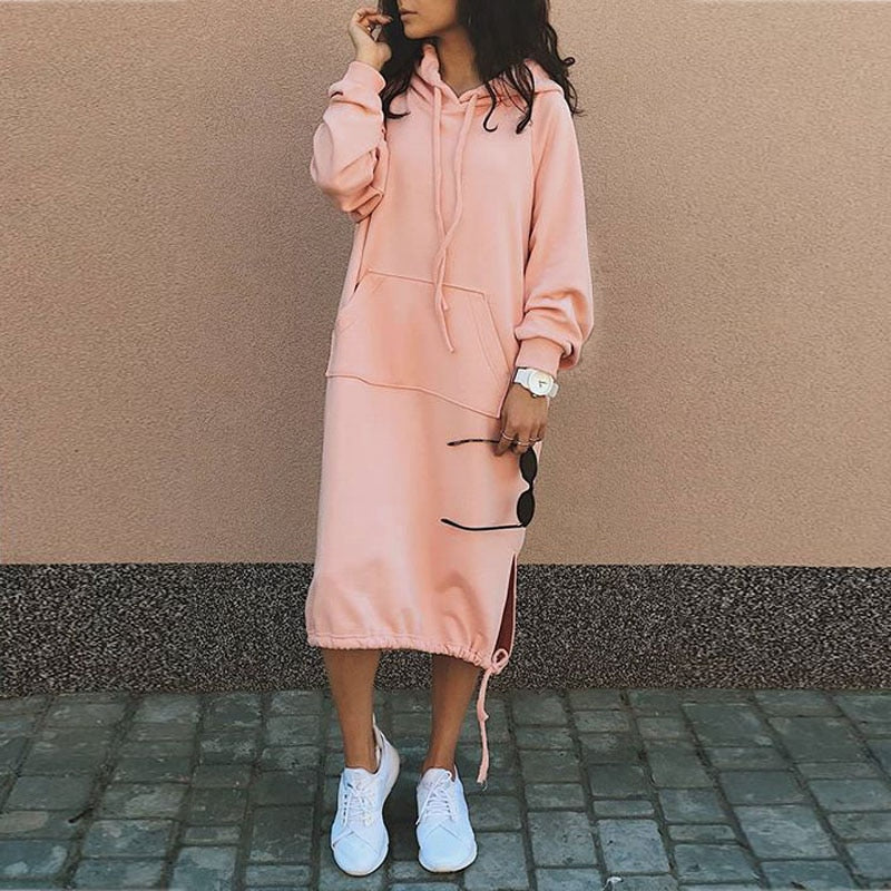 Emmy | Fashionable dress with hood - Image 2