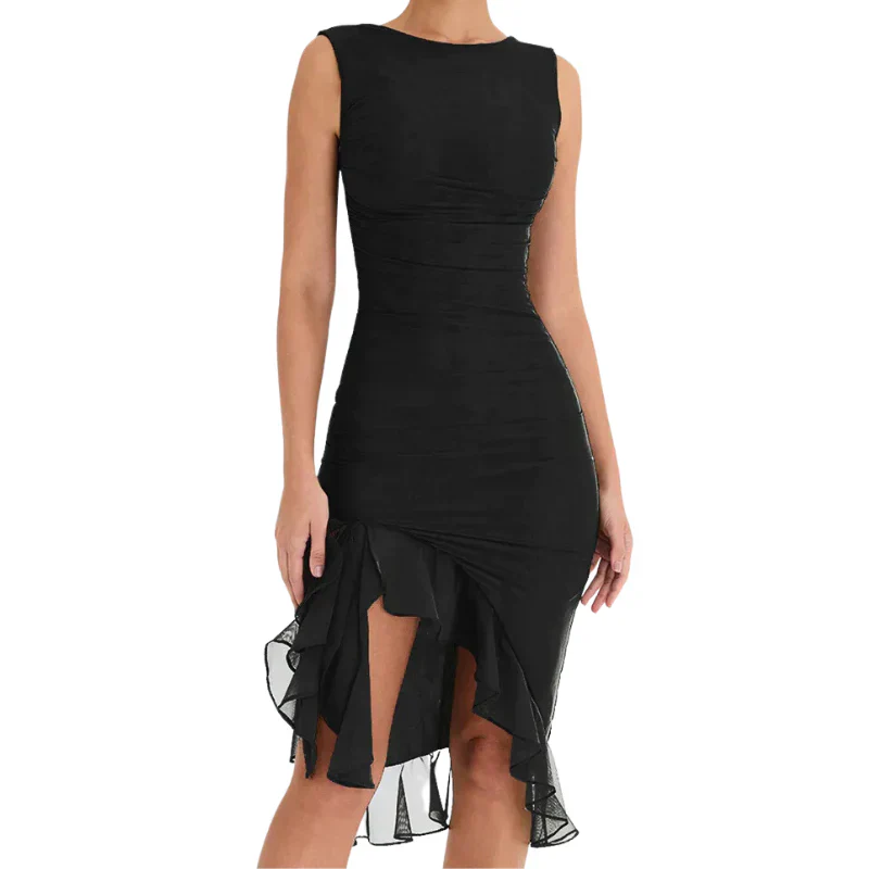 Encarnación® | Midi Dress With Ruffles