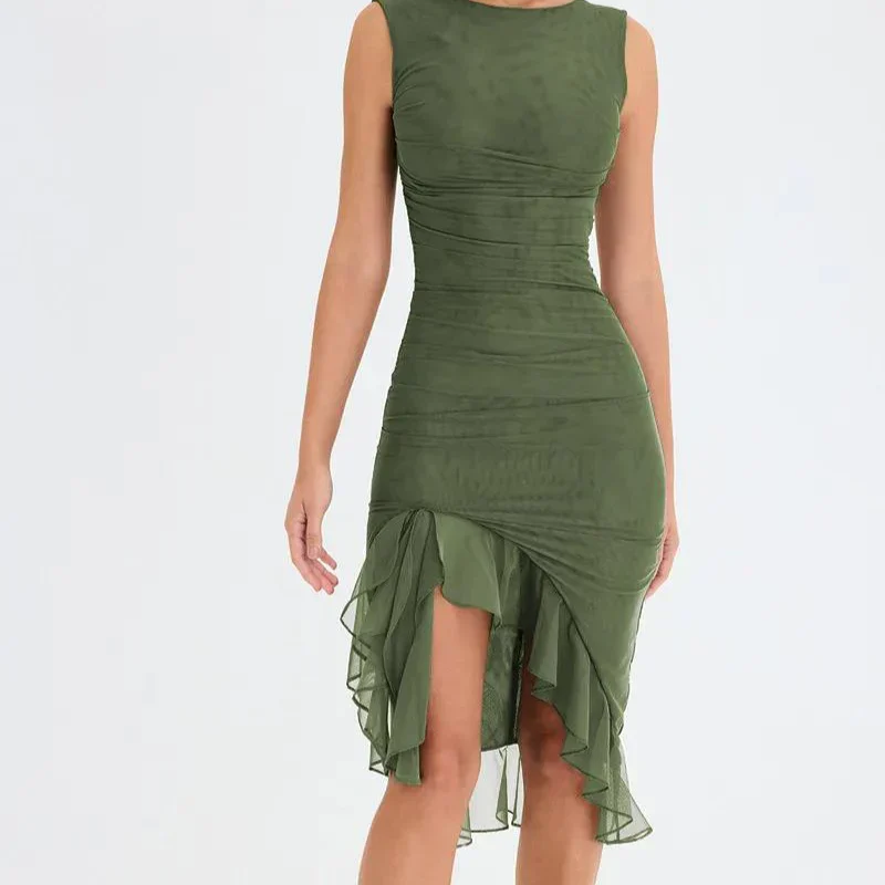 Encarnación® | Midi Dress With Ruffles - Image 2