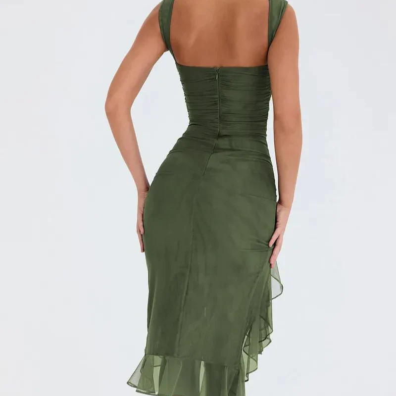 Encarnación® | Midi Dress With Ruffles - Image 3