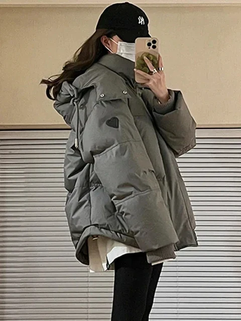 Enid | Warmly padded winter parka jacket with hood - Image 3