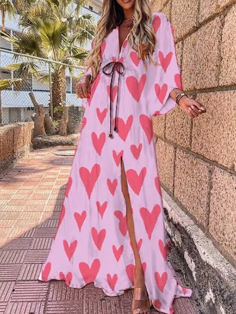 Enrica® | Elegant Printed Beach Dress - Image 5