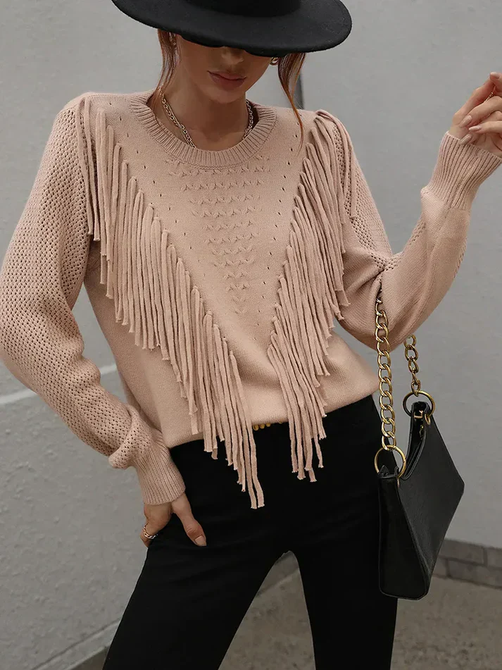 Erica® | Elegant Cotton Knit Sweater - Image 5