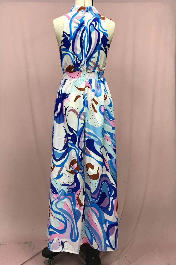 Erika® | French Style Floral Chiffon Dress - Image 4