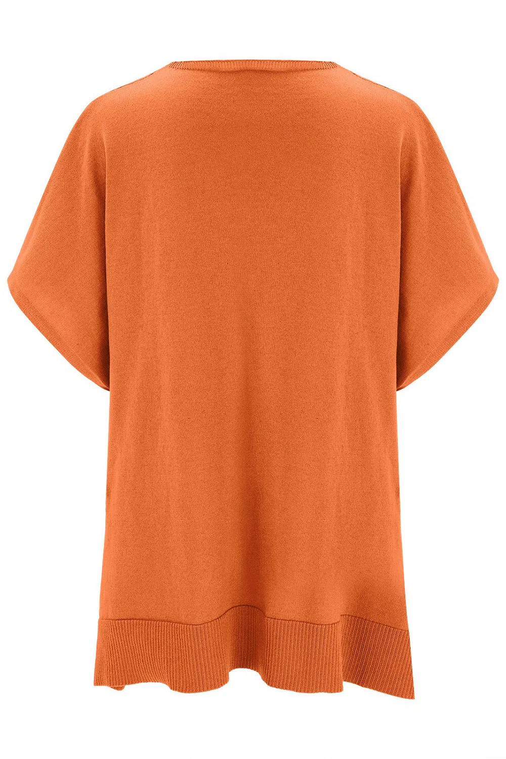 Erika | Slit knit top with V-neck and half sleeves - Image 23