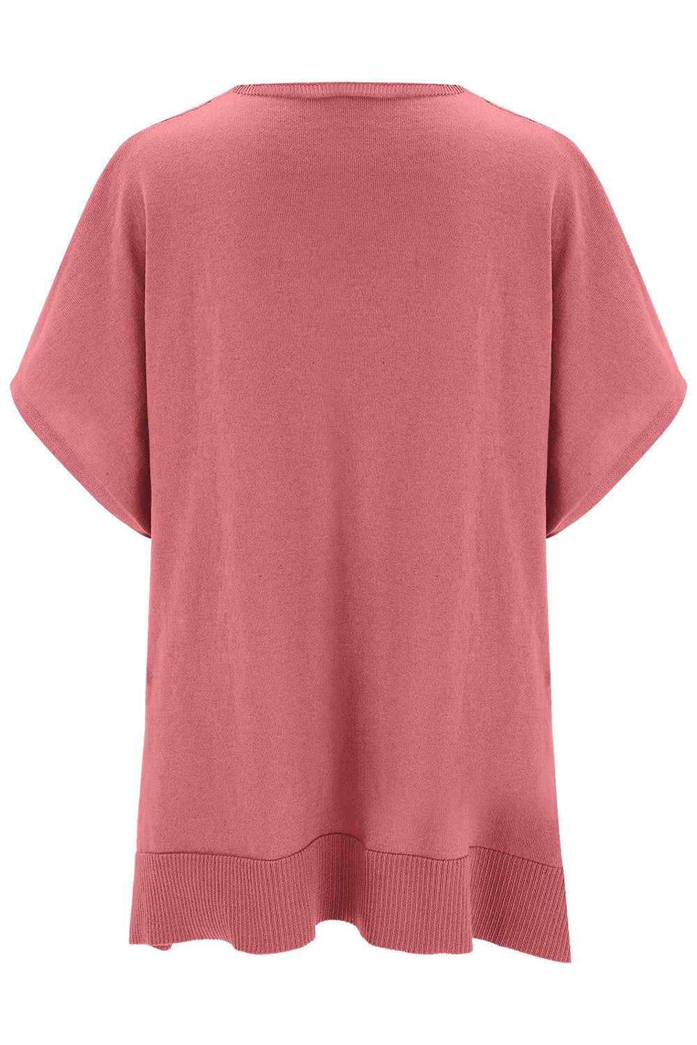 Erika | Slit knit top with V-neck and half sleeves - Image 29