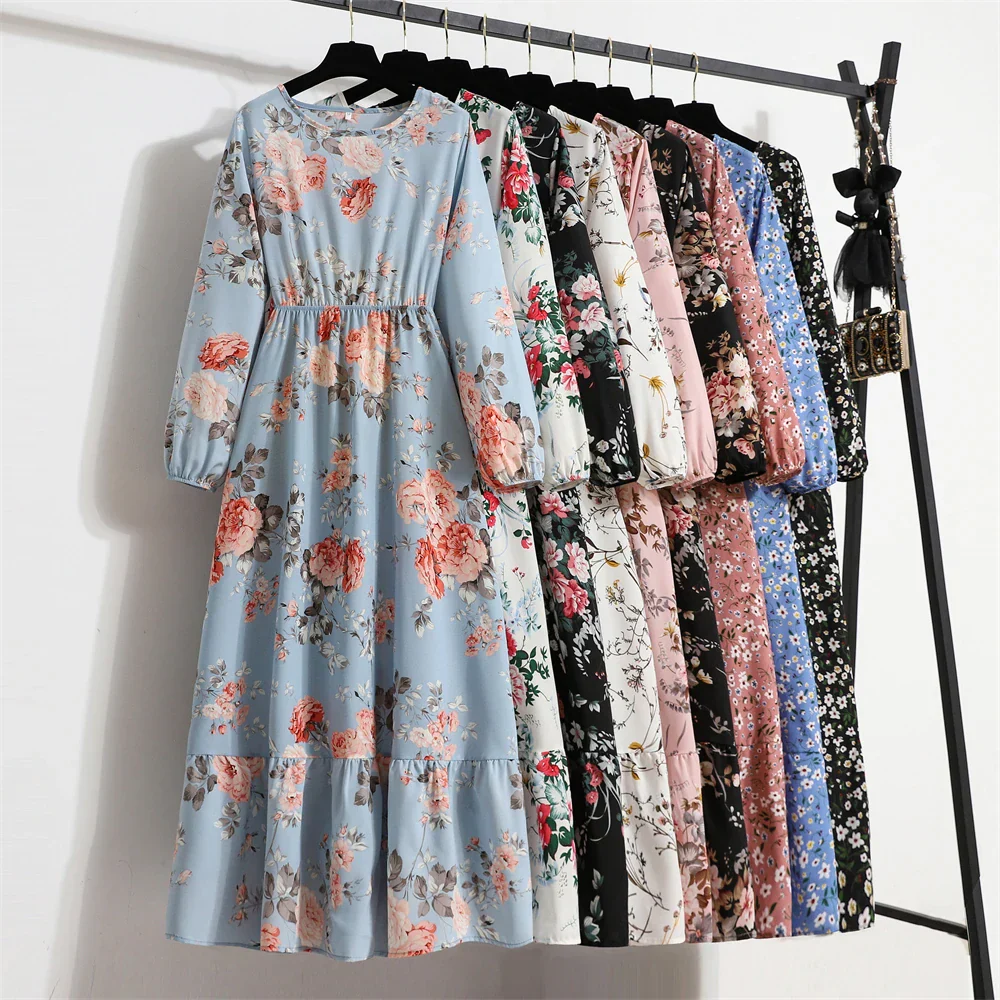 Erin® | Elegant Floral Long Dress For Summer - Image 2