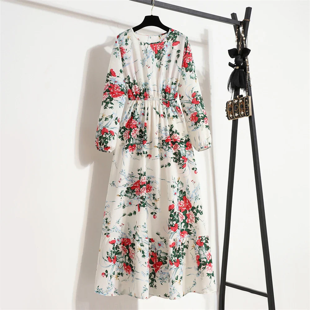Erin® | Elegant Floral Long Dress For Summer - Image 8