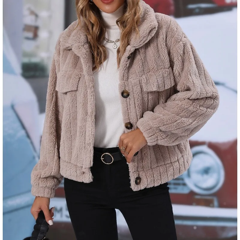 Esperanza | Fashionable autumn winter women's polo coat - Image 3