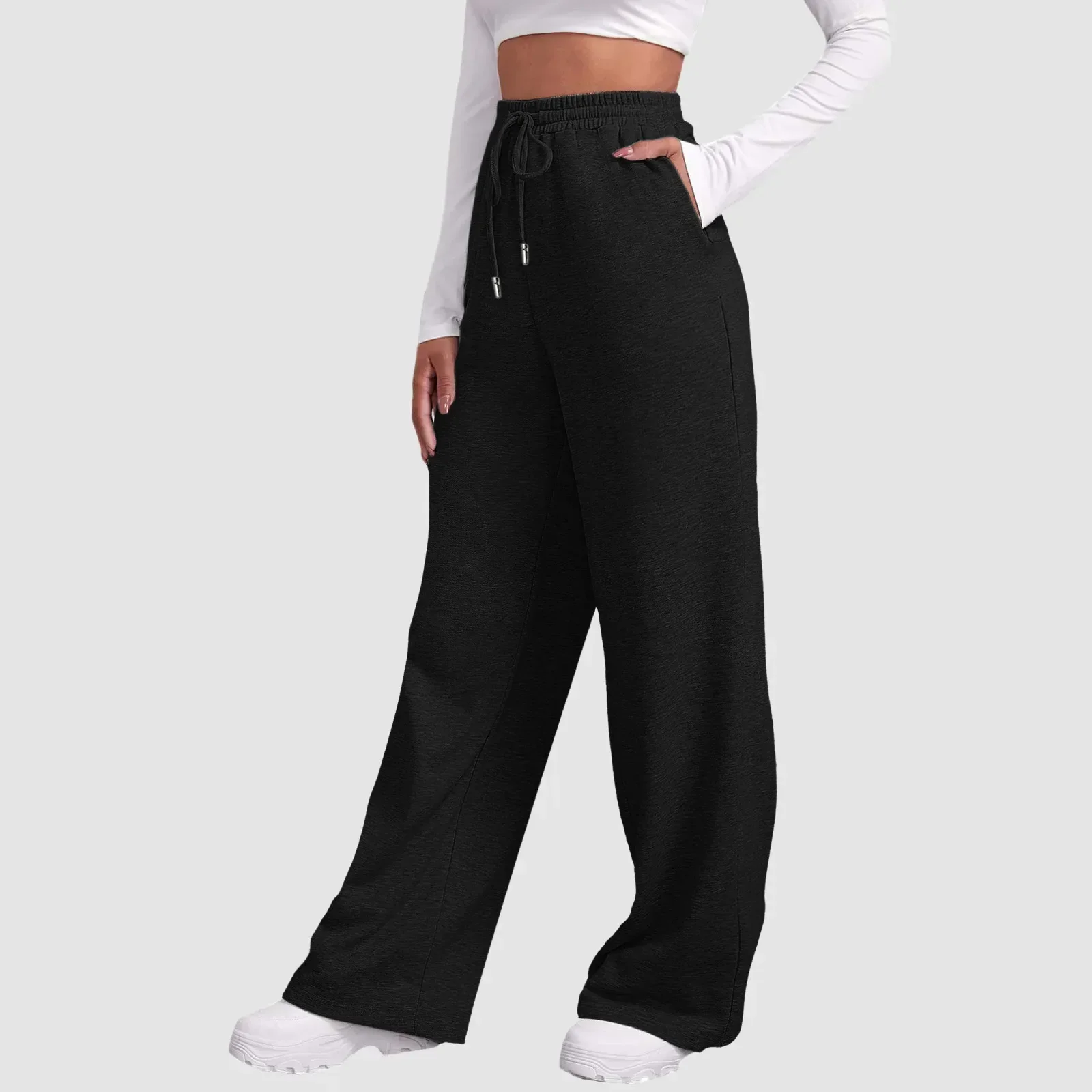 Estefanía® | Casual Joggers Wide Leg - Image 3