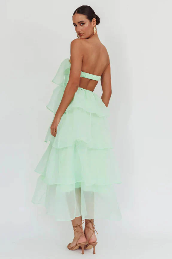 Estefanía® | Sunlit Ruffle Cascade Dress - Image 12