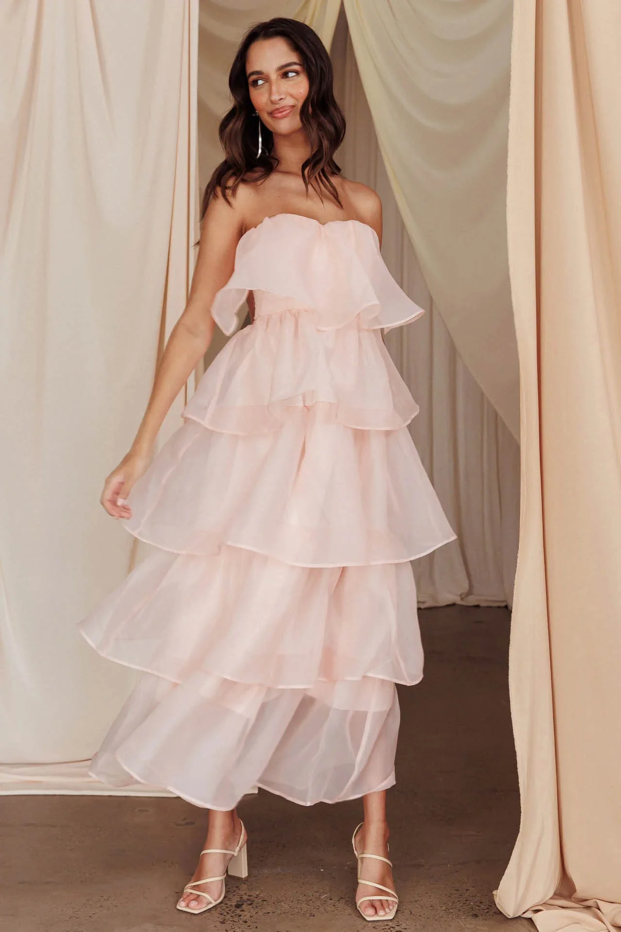 Estefanía® | Sunlit Ruffle Cascade Dress - Image 5