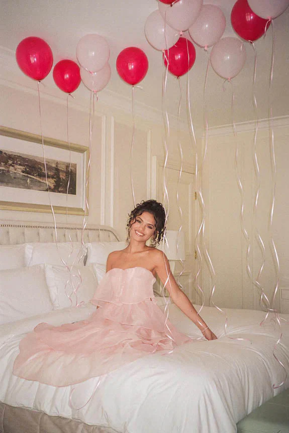 Estefanía® | Sunlit Ruffle Cascade Dress - Image 7