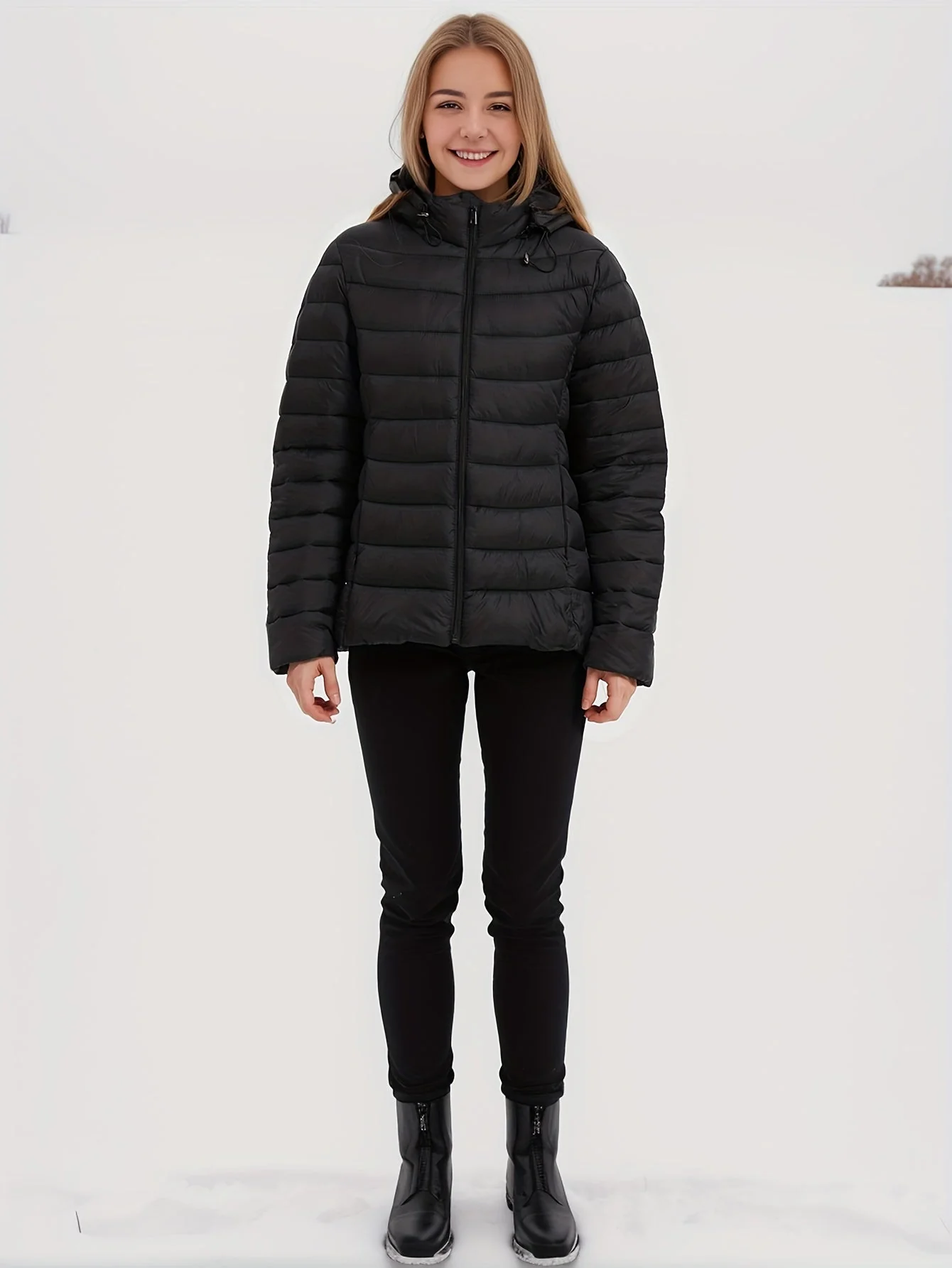 Estela | Padded jacket with hood - Image 8