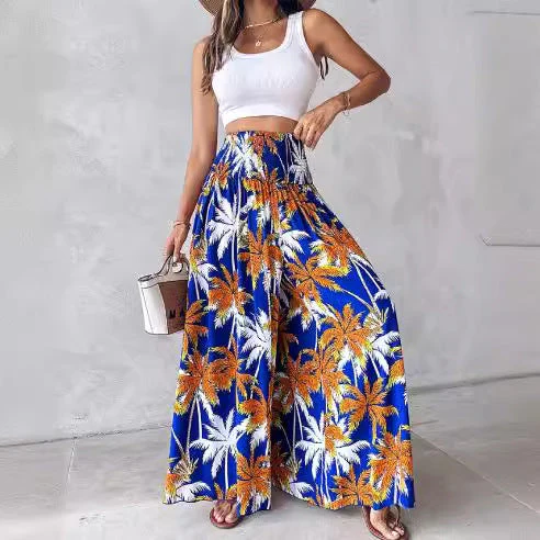 Estela® | Women'S Floral Wide Leg Pants - Image 4