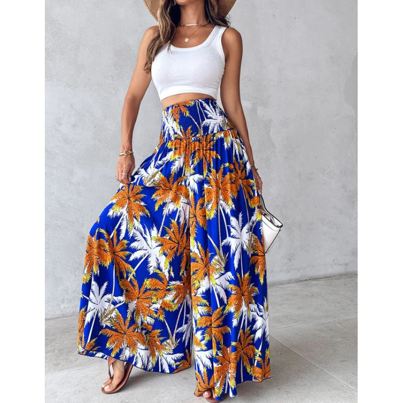 Estela® | Women'S Floral Wide Leg Pants - Image 5