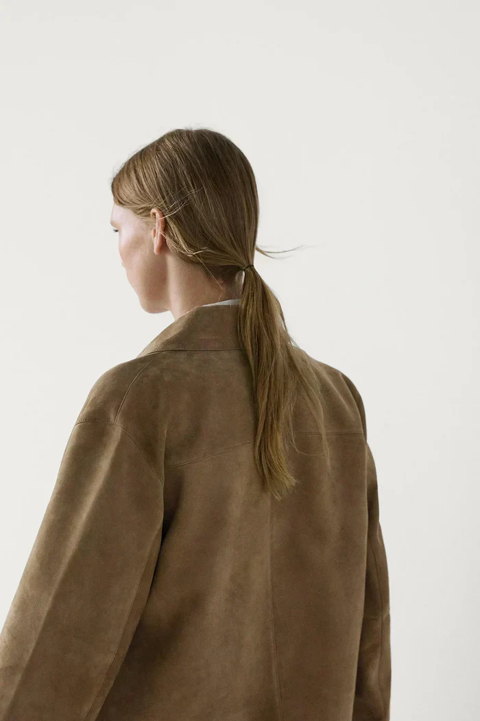 Estela | SUEDE JACKET WITH POCKET - Image 4
