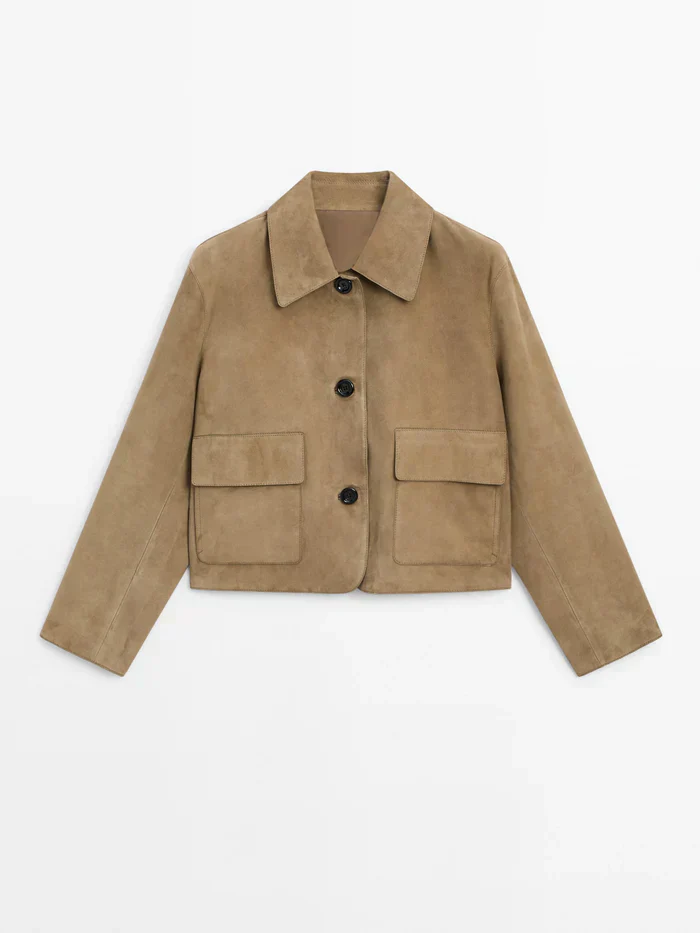 Estela | SUEDE JACKET WITH POCKET - Image 6