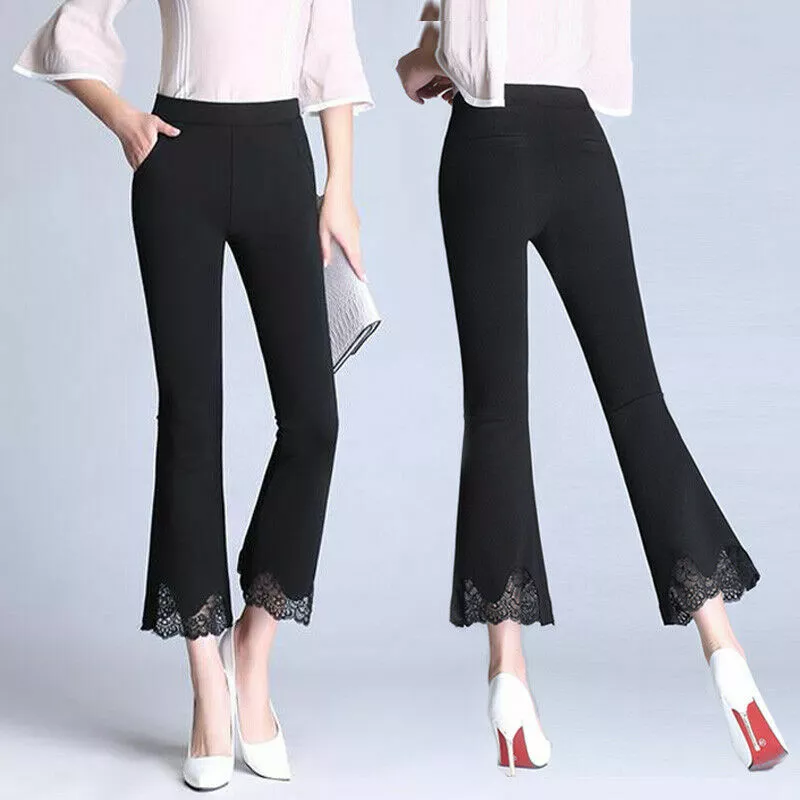 Ester® | Elegant High-Waisted Flared Trousers - Image 5